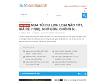 Tablet Screenshot of lamdohandmade.com